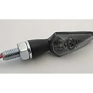 Expressversand Power-LED Blinker STREAM Motorrad, schwarz,getönt, Metall, L39xB20xT18