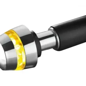 Geprüft Lenkerendenblinker Kellerman BL 2000 chrom, Highpower-LED, Motorrad