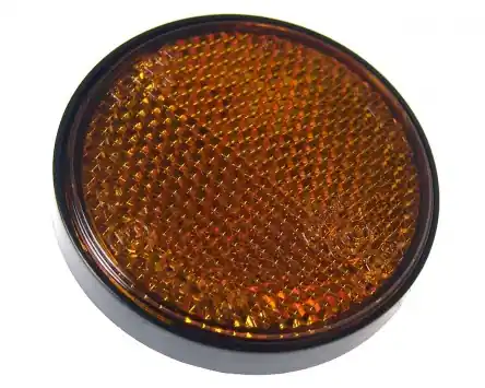 Solange Der Vorrat Reicht Reflektor rund orange 60mm