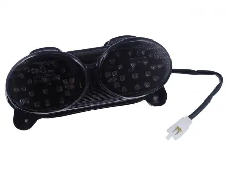 Rücklicht LED Motorrad getönt, kompatibel für Kawasaki ZX-6R 98-02, ZR-7 00-01, ZX-9R 98-01 Preisreduziert