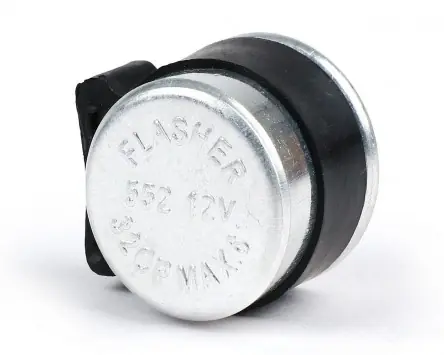Kracherpreis Blinkerrelais / Blinkgeber 2-Pin 12V 10/25W AC / DC Universal Roller, Motorrad, Quad, Mofa, Moped