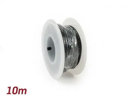 Elektrokabel BGM schwarz, 2,0mm 10m Universal Roller Motorrad Moped Quad KFZ Auto Stromleitung Garantierte Lieferung