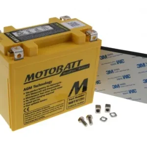 Günstig Batterie 12V 14Ah MOTOBATT MBTX12U 4-polig kompatibel für APRILIA RSV 1000 R, Tuono 1000R