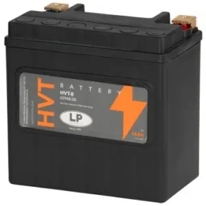 Sonderaktion Batterie LANDPORT HVT-8 12V 14Ah AGM 148x86x144mm kompatibel für Motorrad Buell, BMW, Honda, Ducati, Stützbatterie Audi Q5, Q7