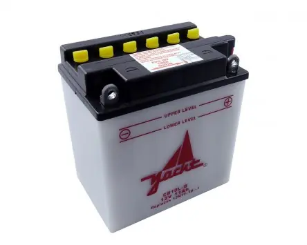 Batterie 12V 11Ah YACHT CB10L-B / YB10L-B, ohne Batteriesäure Echt