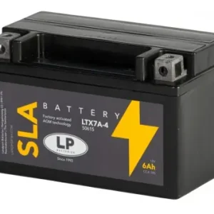 Batterie LANDPORT LTX7A-4 12V 6Ah, 150x87x93mm kompatibel für Yamaha X-Max 125, Suzuki Katana 50, Burgman 650, Kymco People S, Super 9 Preiswert