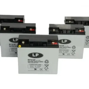 Preis Gesenkt 5x Batterie LANDPORT VRLA EV12022 T12