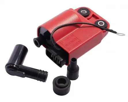 CDI / Zündspule, Zündkerzenstecker Set kompatibel für Piaggio Sfera, Quartz, Zip, TPH, NRG, Vespa ET2 Zündeinheit Markenprodukt