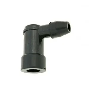 Zündkerzenstecker VANEZ kurz schwarz Kunststoff Roller Motorrad Moped Mofa, Quad Wochenendangebot