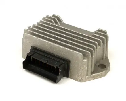 Spannungsregler OEM QUALITÄT, 8-Pin, 12V inkl. Blinkrelais kompatibel für Piaggio, Gilera 50 ccm 2-Takt Preisreduziert