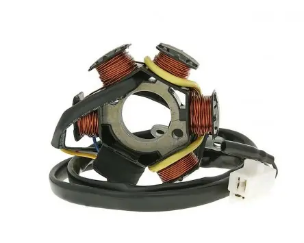 Echt Lichtmaschine Stator SCORPEX kompatibel für Peugeot stehend Squab, SV 50, TKR, Trekker, X-Fight