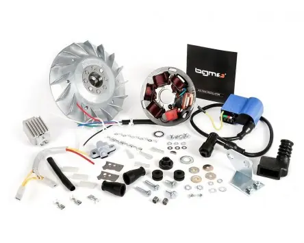 Saisonangebot Umrüstkit Zündung Touring 12V Largeframe 2300g BGM PRO kompatibel für Motovespa 125N, 125S, 125L, 150 Sprint, 150GS, V60MS, V201M