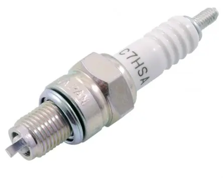 Zündkerze NGK C7HSA baugleich mit C7HNS, A7TC für 139QMA, 139QMB GY6 China 4-Takt Baotian BT49QT, Benzhou, Rex Versand Am Gleichen Tag