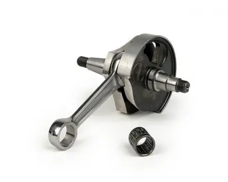 Kurbelwelle BGM, Racing Drehschieber, 51mm Hub, 97mm Pleuel, 20mm Konus, Umrüstwelle auf 125ccm, kompatibel für Vespa PK50 XL/XL2 Ersatz Conversion Abverkauf