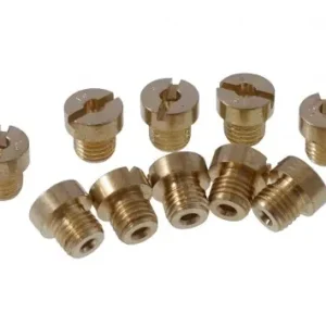 Vergaser Hauptdüsenset VANEZ 60 - 105 Dellorto M6 Abstimmungsset kompatibel für Piaggio TPH NRG Markenprodukt