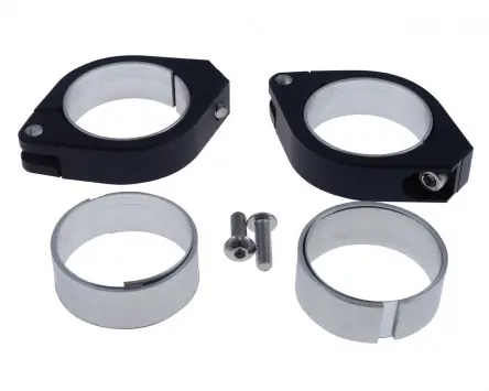 Standrohrschellen Gabel Motorrad HIGHSIDER CNC Alu, 38-41 mm Beliebt