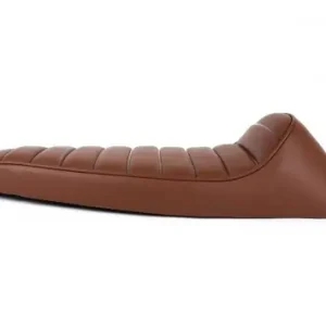 Sitzbank -FASTBACK 2.0-, braun, kompatibel für Vespa V50, PV125, ET3 Roller Sportsitz Ersatz Klassik Must-Have