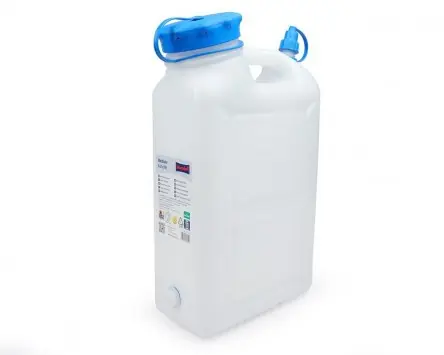 Wasserkanister 11L (11000ml) Weithals -HÜNERSDORFF- HD PE, natur (transparent) mit UV-Schutz, kompatibel für Roller, Moped, Motorrad, Garage, Werkstat Jetzt Kaufen