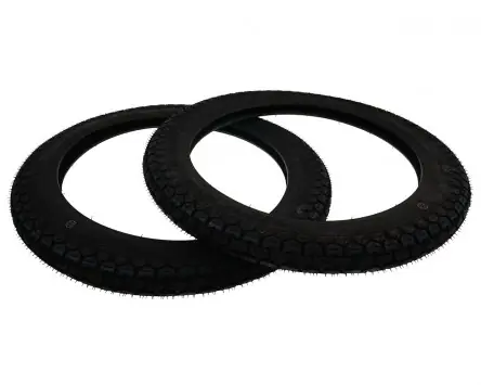 2x Reifen KENDA K254 2.75-17 4PR 41P TT/TL Set Kit Vorne / Hinten Mofa, Moped Top-Preis