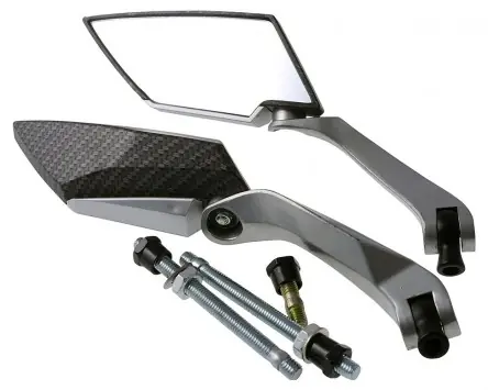 Spiegel Set Vanez X-Run V2 carbon Echt