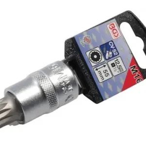 Preisreduziert Nuss mit Biteinsatz Innenvielzahn 12,5 mm (1/2 Zoll) M16 Ölablassschraube VAG Audi Volkswagen KFZ Auto