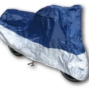 Abdeckplane SHIN YO , Größe S, Polyester, blau/silber, Motorrad, Roller Nur Für Kurze Zeit