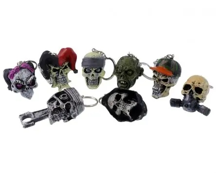 Schlüsselanhänger versch. Skull Motive Schneller Versand