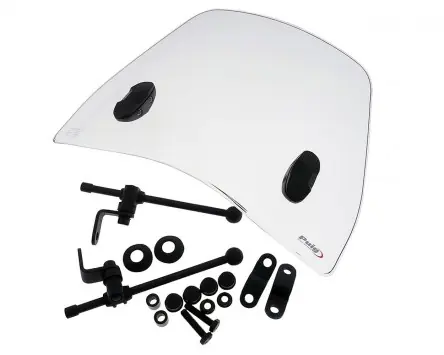 Windschild PUIG Trafic klar für SYM HD 200i EVO 08-14 Geprüft