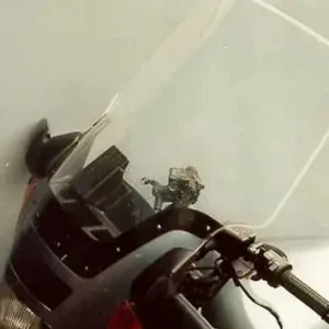 Echt Scheibe MRA-Touren Screen Arizona kompatibel für Kawasaki GTR 1000, rauchgrau