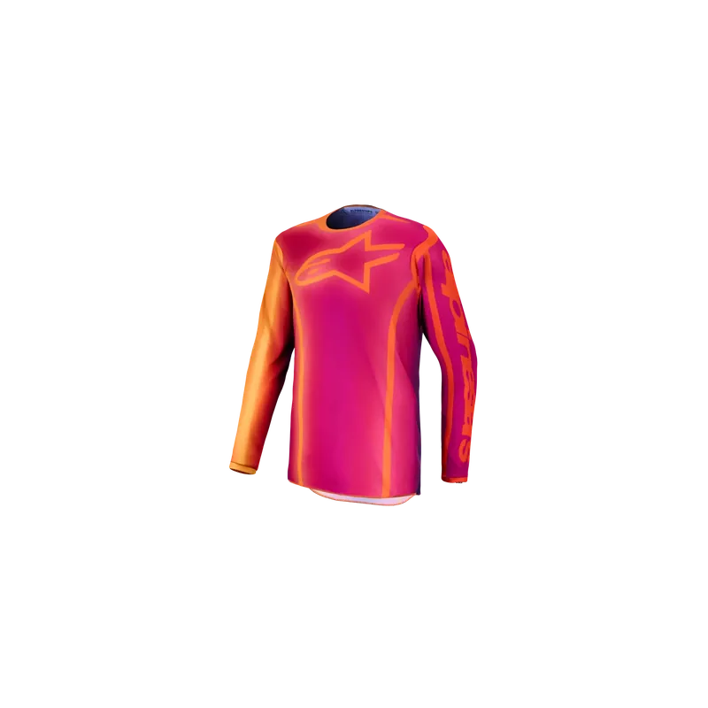 Crossshirt Alpinestars Fluid Kepler Dark Pur Orange Mega-Angebot