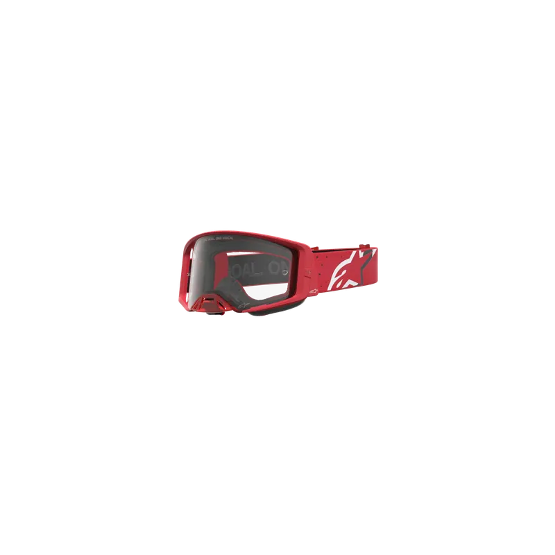 Mx Crossbrille Alpinestars Supertech Vesta Chrome Red Clear Sonderaktion