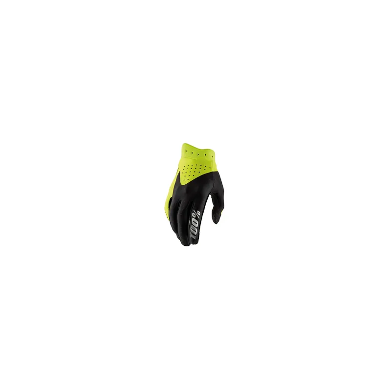 Sonderangebot Handschuhe 100% Itrack 2026 Black Fluo Yellow