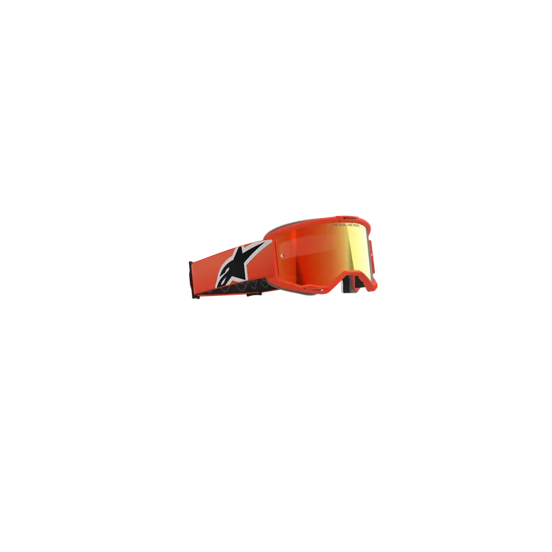 Alpinestars Vision 5 Corp MX-Brille Orange Red Mirror Geprüft