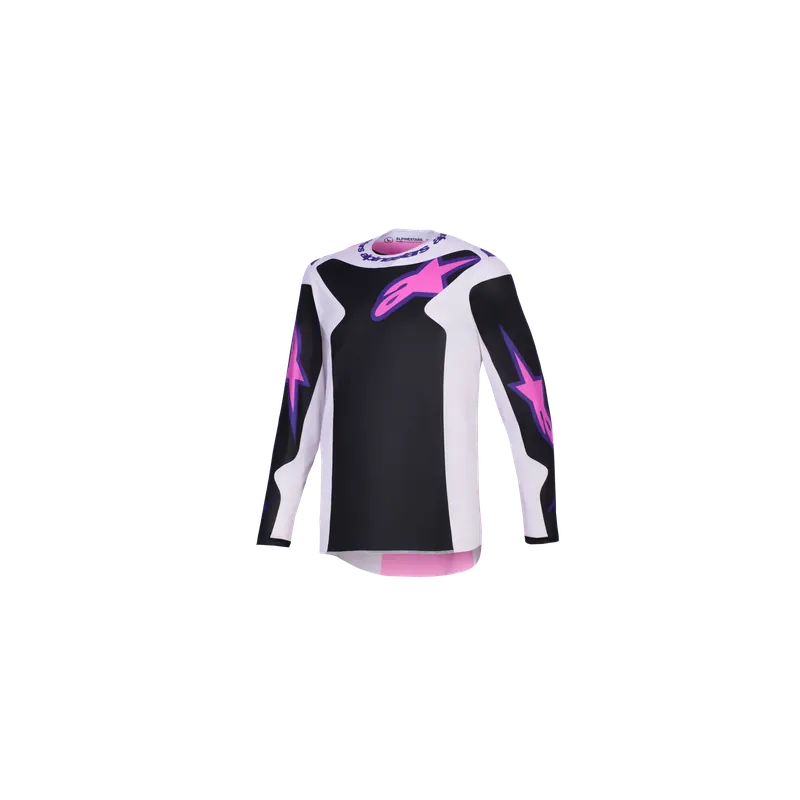 Crossshirt Alpinestars Fluid Grid Black Light Gray Purple Neue Ware
