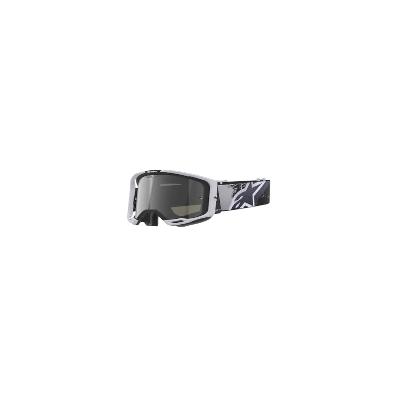 Preiswert Alpinestars Vision 8 MX-Brille Lahnd Iron Camo Mirror Silver