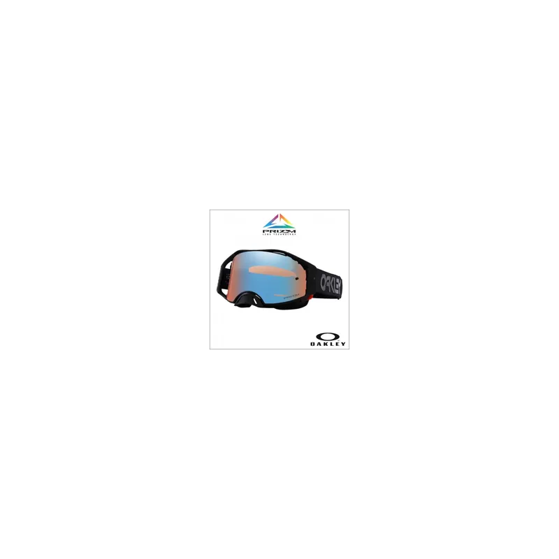 Crossbrille Oakley Airbrake MX Blackout - Prizm Sapphire Iridium Neue Ware