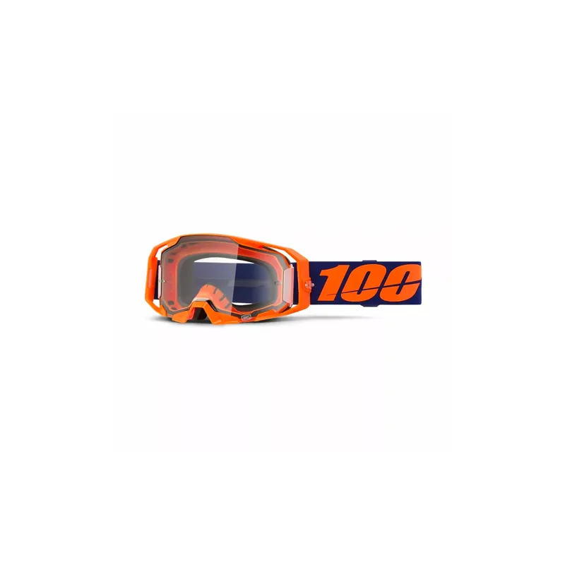 Preis Gesenkt Crossbrille 100 % ARmatic Neon Orange Clear