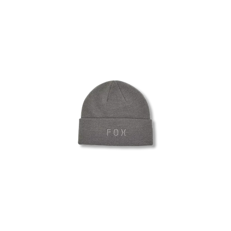 FOX Wordmark Beanie Grey Billig