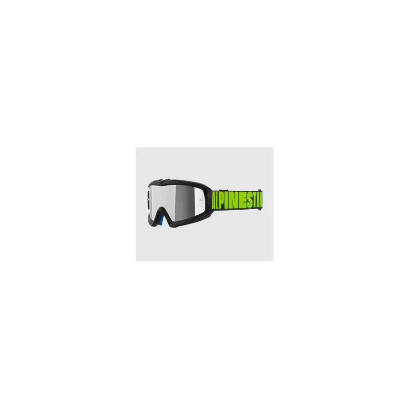 Alpinestar Vision Hollow Schutzbrille für Jungen Carcoal Fluo Gelb Mirror Linse Wochenendangebot