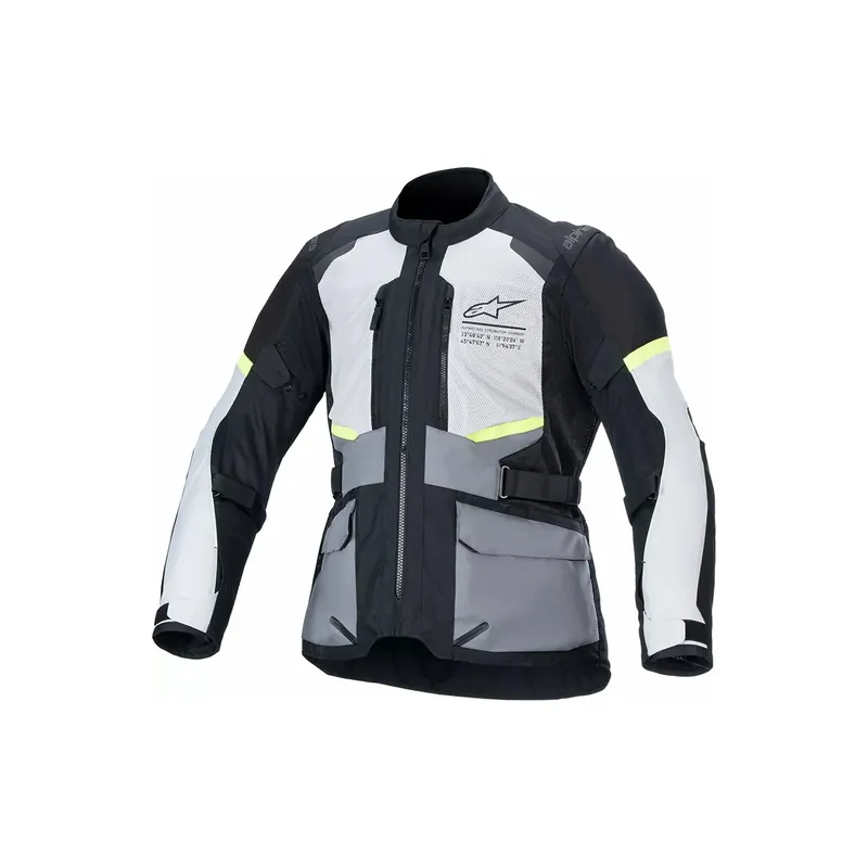 Alpinestars Motorrad Andes Air Drystar Jacke Eis Gy/Bk Top-Preis