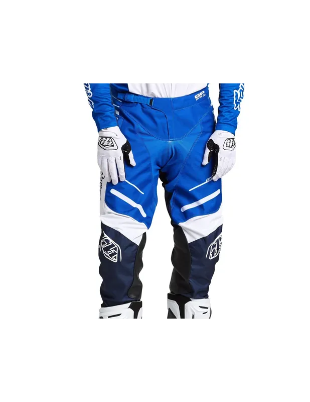 Markenprodukt Cross Hose Troy Lee Design GP PRO Blends White Blue