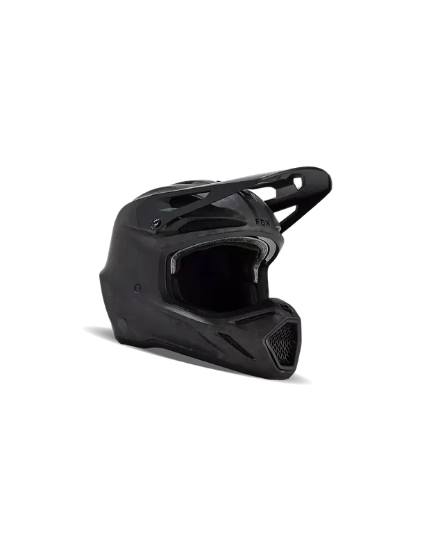 Direktkauf Helm FOX V3 RS Carbon Solid Matte Black