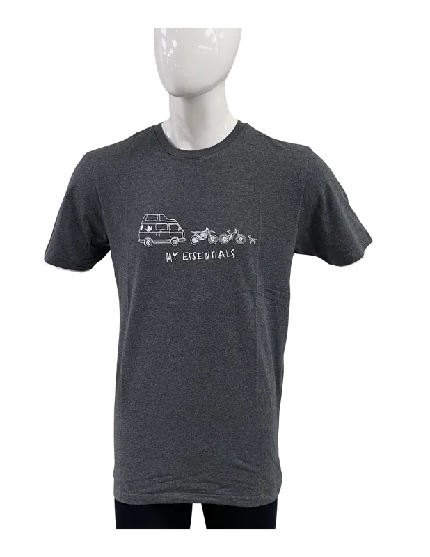 Direkt Vom Hersteller T-shirt man Whip grey my essential