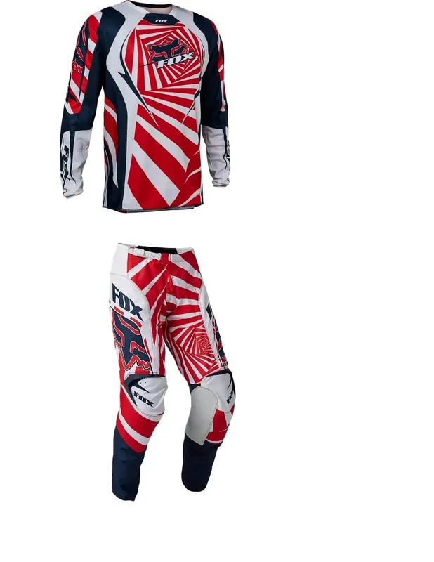 Crossbekleidungsset FOX 180 GOAT Navy Sichere Zahlung