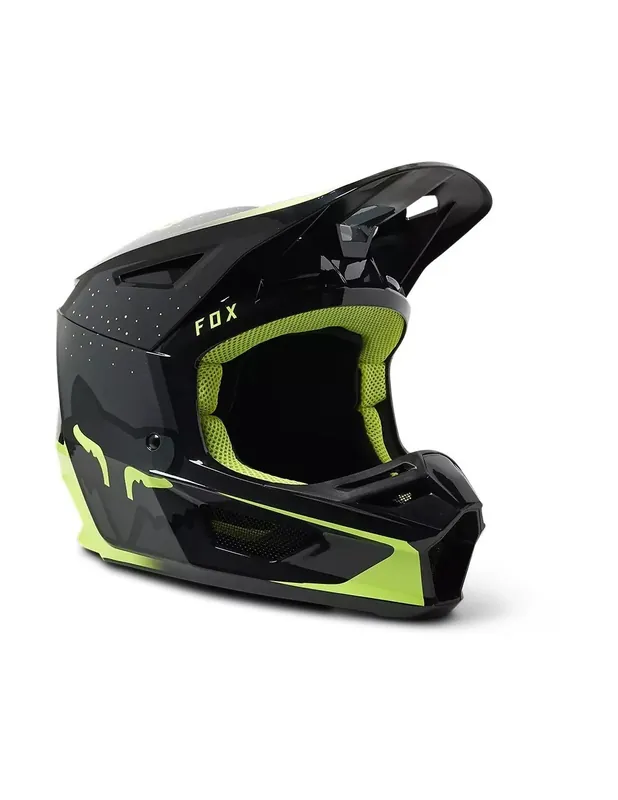 Nur Für Kurze Zeit Helm FOX V2 Vizen Fluo Gelb