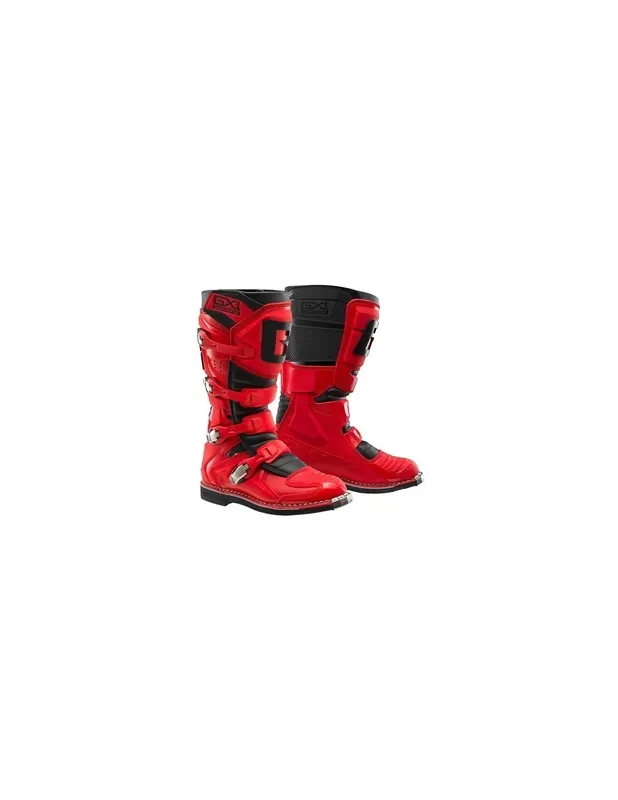 Rabatt Motocross Stiefel Gaerne GX1 rot/schwarz
