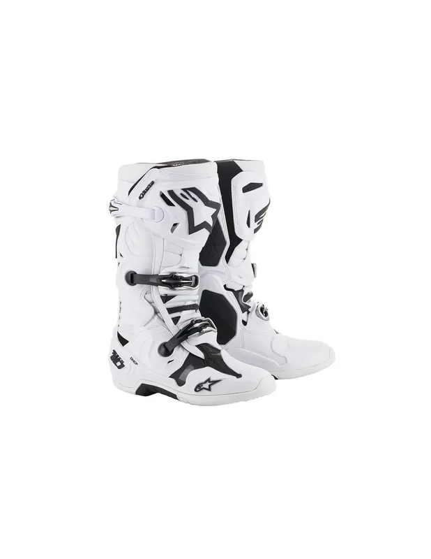 Alpinestars Tech 10 Motocross-stiefel weiss Bestpreis