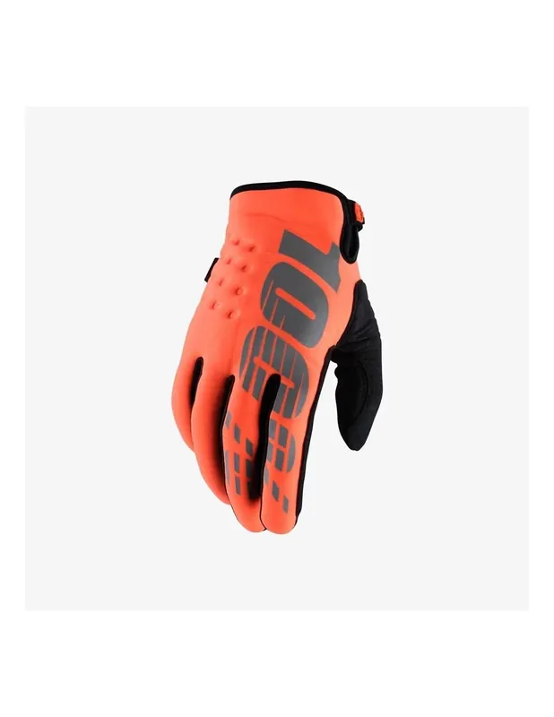 Winter Handschuhe 100% Brisker Orange Markenprodukt