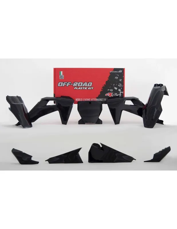 Markenware Plastikset Rtech schwarz Husqvarna TC - FC 2019-2022