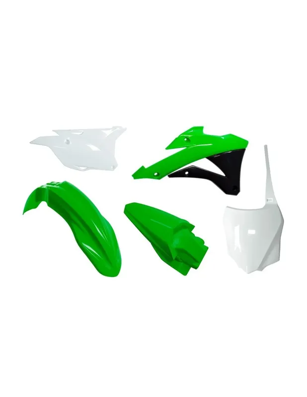 Plastikset motocross Rtech Kawasaki oem Bestseller